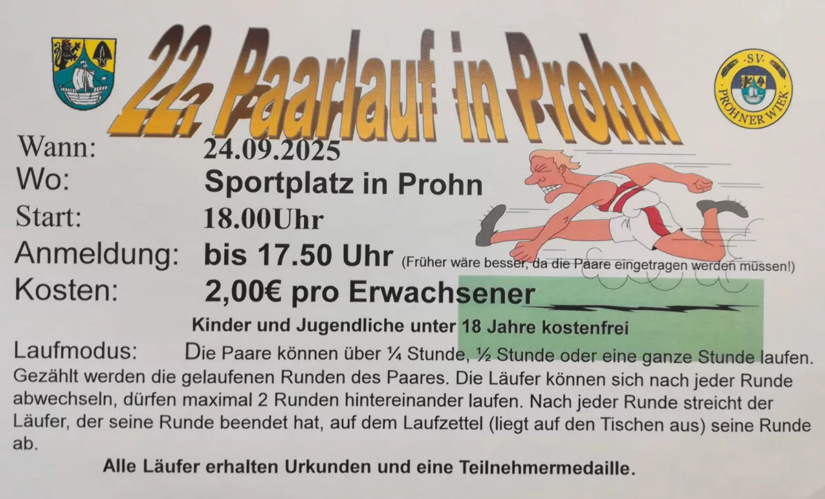 Paarlauf 2025 Paarlauf 2025