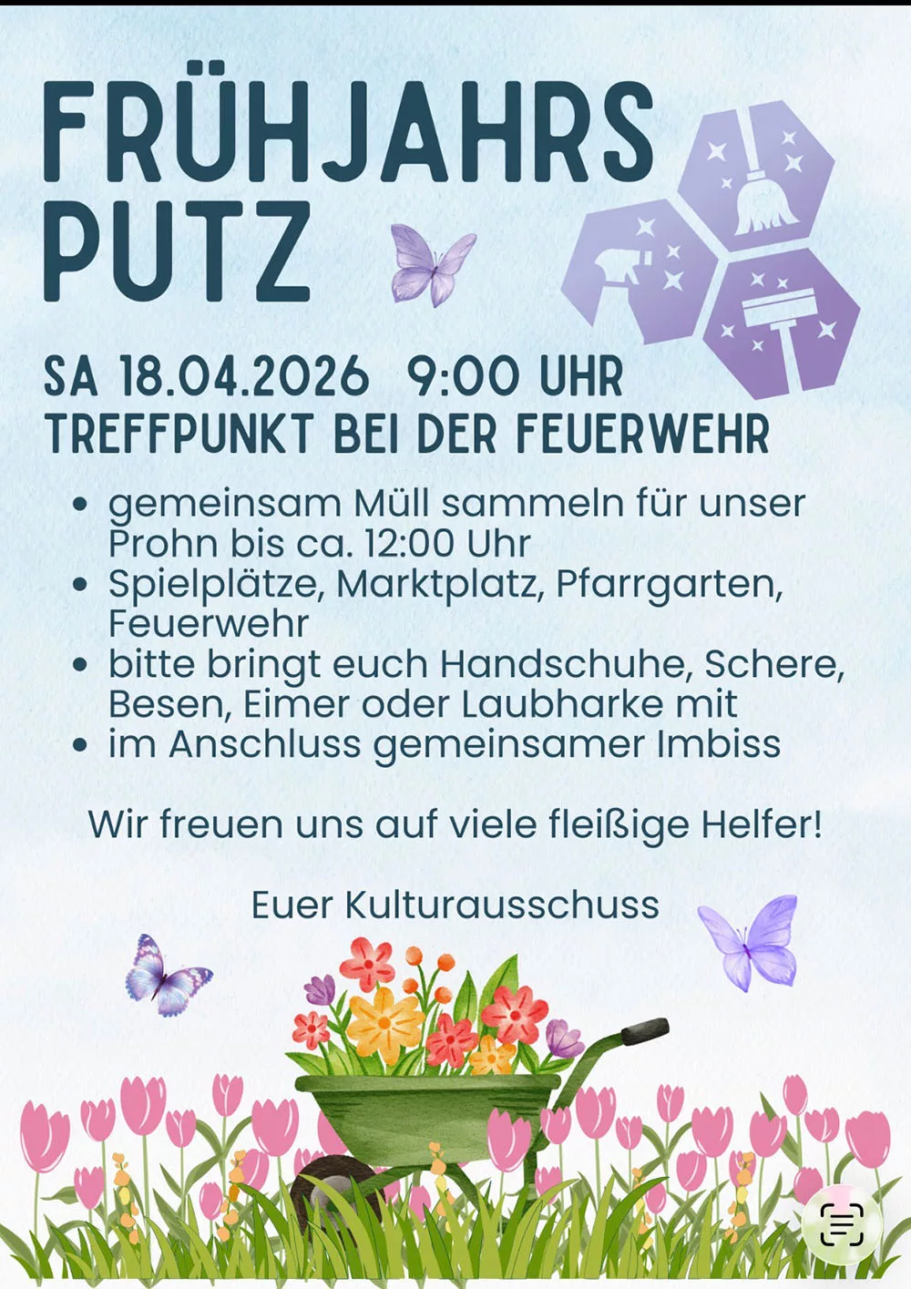 Frühjahrsputz