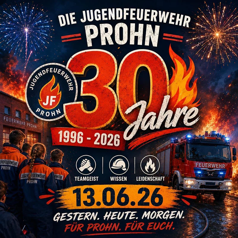 Marsch der Jugendfeuerwehr