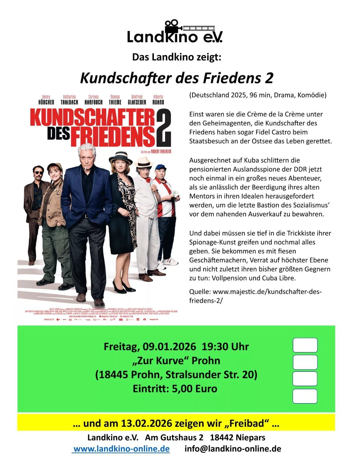 Landkino Gaststätte " Zur Kurve "