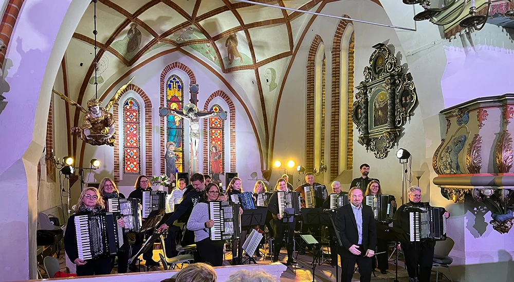 Akkordeonkonzert in der Kirche